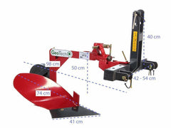 Aratro Geotech DP16 a versoio corto per trattore - immagine 2