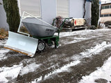 Carriola elettrica Donkey Plus con lama da neve per inverno