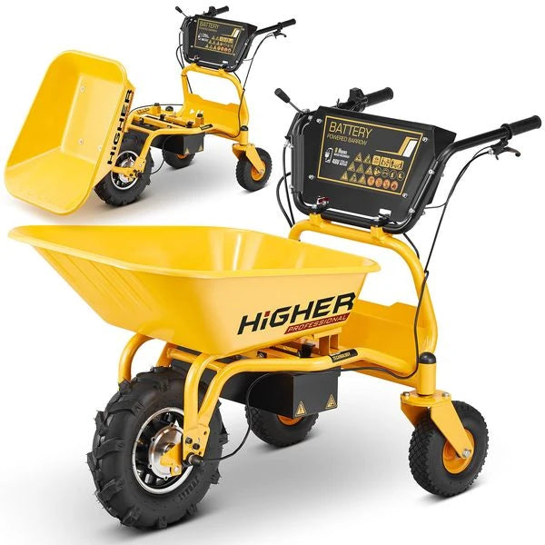 Carriola elettrica Higher 500W per trasporto rapido e pulito - immagine 12
