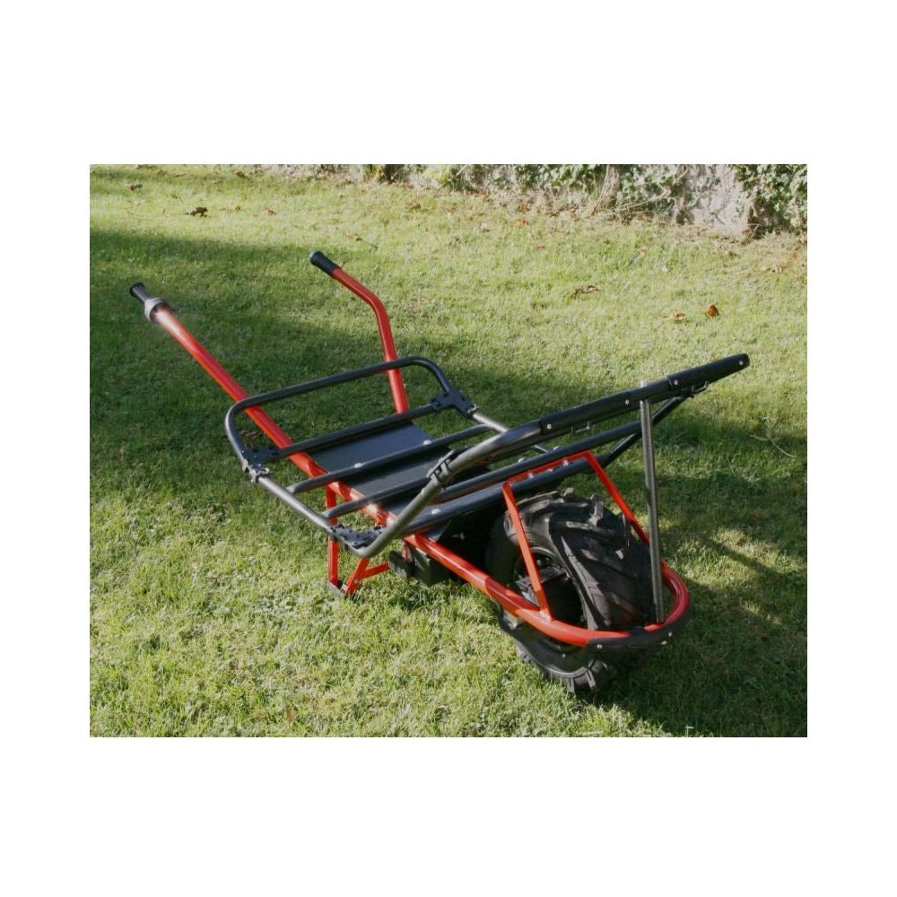 Carriola elettrica Zoette Pro Charrette rossa per lavori pesanti - immagine 5