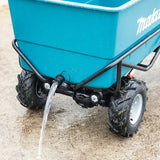 Carriola Makita LXT 18Vx2 robusta per carichi da cantiere