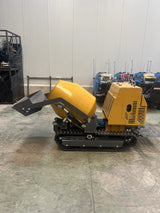 Mini betoniera cingolata 200 L per calcestruzzo in cantiere