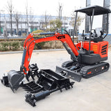 Mini escavatore 1 t Euro 5 con motore Kubota