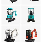 Mini escavatore cingolato 1,8 t per lavori versatili