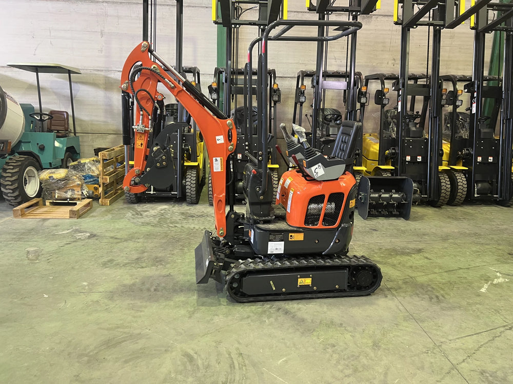 Mini escavatore Kubota 1200 kg con cingoli retrattili 74 cm - immagine 19