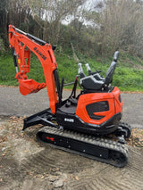 Mini escavatore rotativo Baimse 2500 kg Kubota D1105