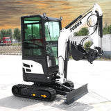 Mini escavatore Toros 1,8 t Kubota D902 per cantieri versatili