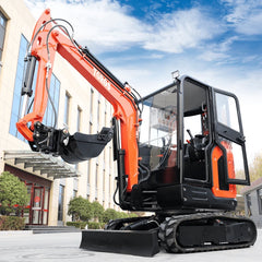 Mini escavatore Toros TE-25 2,5 t con cabina 24,5 kW - immagine 4